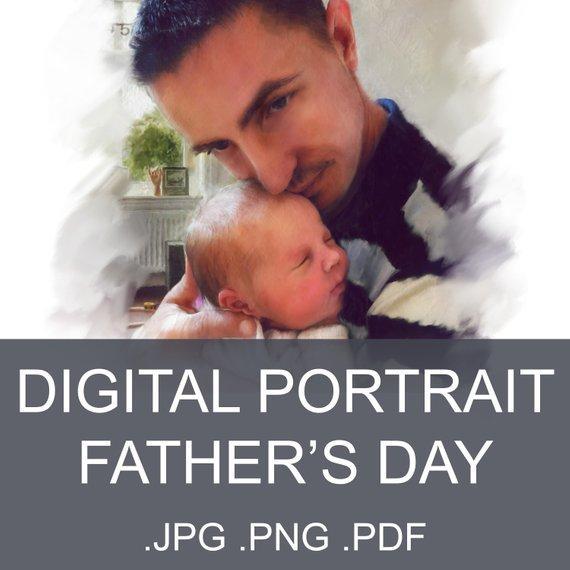 Personalized Oil Painting From Photos, handcraft art on Canvas-Show Case ANC101661-24