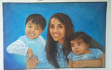 Personalized Oil Painting From Photos, handcraft art on Canvas-Show Case KJG101369-36