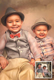 Personalized Oil Painting From Photos, handcraft art on Canvas-Show Case PMJ100882-20