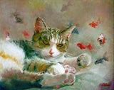 F&S Gift Store Custom Oil Portrait on canvas board