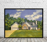 Personalized Oil Painting From Photos, handcraft art on Canvas-Show Case NPA101945-30