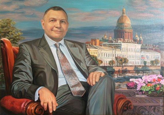 F&S Gift Store Portrait of man.Custom Painting from Photo.Commission oil Portrait.Personalized Portrait from Photo.Personalized Gift.Portrait of gentleman