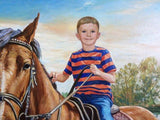 Personalized Oil Painting From Photos, handcraft art on Canvas-Show Case QHK100763-30