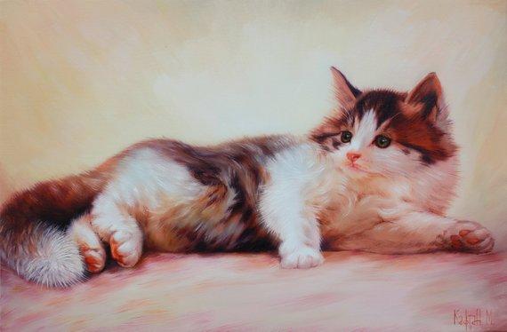 Personalized Oil Painting From Photos, handcraft art on Canvas-Show Case NHG102105-36