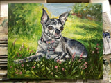 Personalized Oil Painting From Photos, handcraft art on Canvas-Show Case QDS100682-30