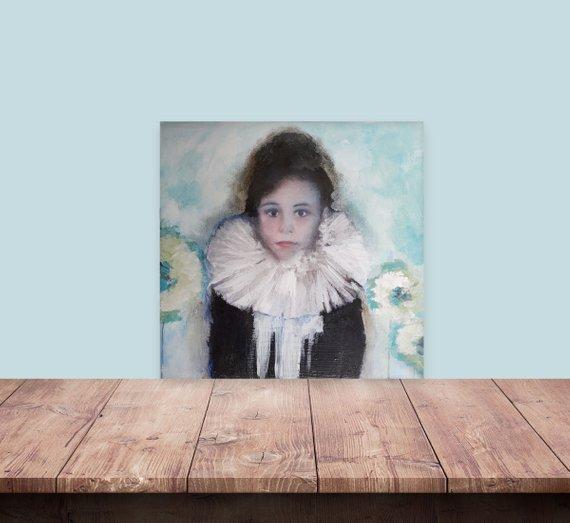 Personalized Oil Painting From Photos, handcraft art on Canvas-Show Case IPE100418-36