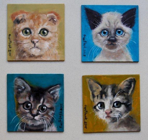 Personalized Oil Painting From Photos, handcraft art on Canvas-Show Case BCD101398-30