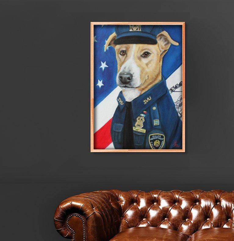 Personalized Oil Painting From Photos, handcraft art on Canvas-Show Case EPM101707-24