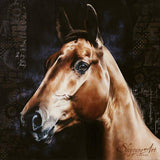 F&S Gift Store Painting â€?custom pet portrait from photos of your pet animal â€?Skyzune ART, artist