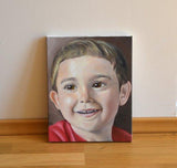 F&S Gift Store Commission Portrait, commission painting, oil painting portrait, child portrait, commission art, custom portrait, custom oil painting, art