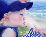 Personalized Oil Painting From Photos, handcraft art on Canvas-Show Case KJM100588-30