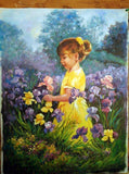 F&S Gift Store 100% hand painted commission portrait painting , paint from digital photos/images , custom portrait oil painting