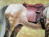 F&S Gift Store 100% Hand Painted Commission Horse oil painting Personalized impressionist Animal Pet Art - paint from digital photos/images
