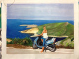 Personalized Oil Painting From Photos, handcraft art on Canvas-Show Case KKR101818-12
