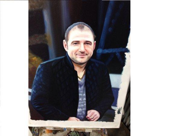 Personalized Oil Painting From Photos, handcraft art on Canvas-Show Case ISN100355-20