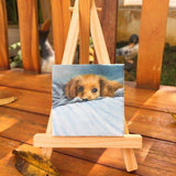 Personalized Oil Painting From Photos, handcraft art on Canvas-Show Case RAF101108-12