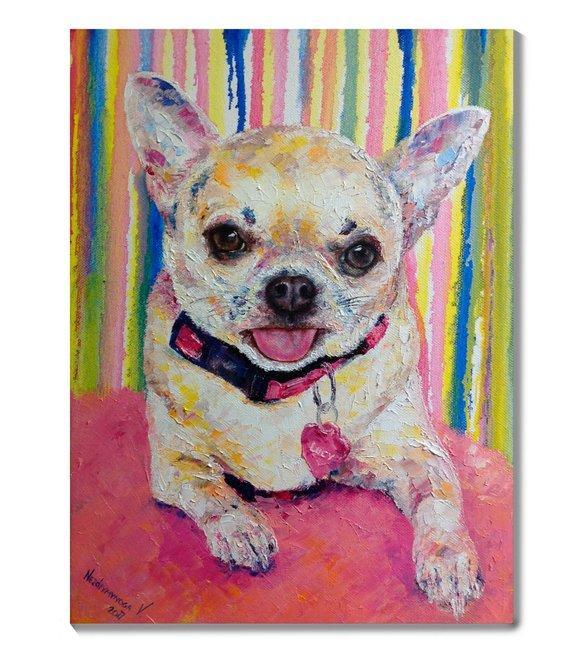 Personalized Oil Painting From Photos, handcraft art on Canvas-Show Case POD101806-20