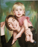Personalized Oil Painting From Photos, handcraft art on Canvas-Show Case MMF101012-36
