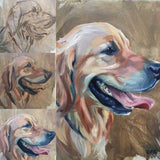 Personalized Oil Painting From Photos, handcraft art on Canvas-Show Case OIF101206-20