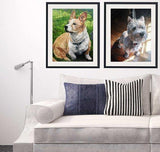 Personalized Oil Painting From Photos, handcraft art on Canvas-Show Case QCB101056-20