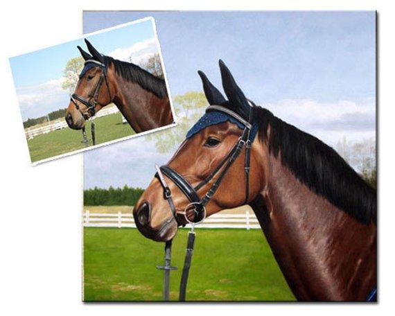 F&S Gift Store Oil painting-Artistic portrait of your own photo
