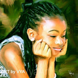 Personalized Oil Painting From Photos, handcraft art on Canvas-Show Case MAL102371-12