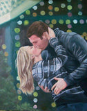 Personalized Oil Painting From Photos, handcraft art on Canvas-Show Case LSH101504-24
