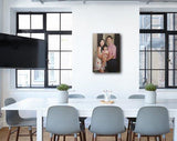 Personalized Oil Painting From Photos, handcraft art on Canvas-Show Case EFG101401-48