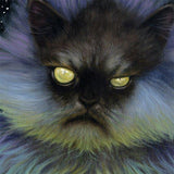 F&S Gift Store CUSTOM Cat Portrait Oil Painting, Kitten Pet Portrait Drawing on Canvas or Panel all sizes cute realistic style