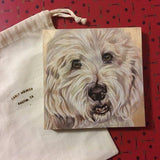 F&S Gift Store spaniel portrait painting custom drawing