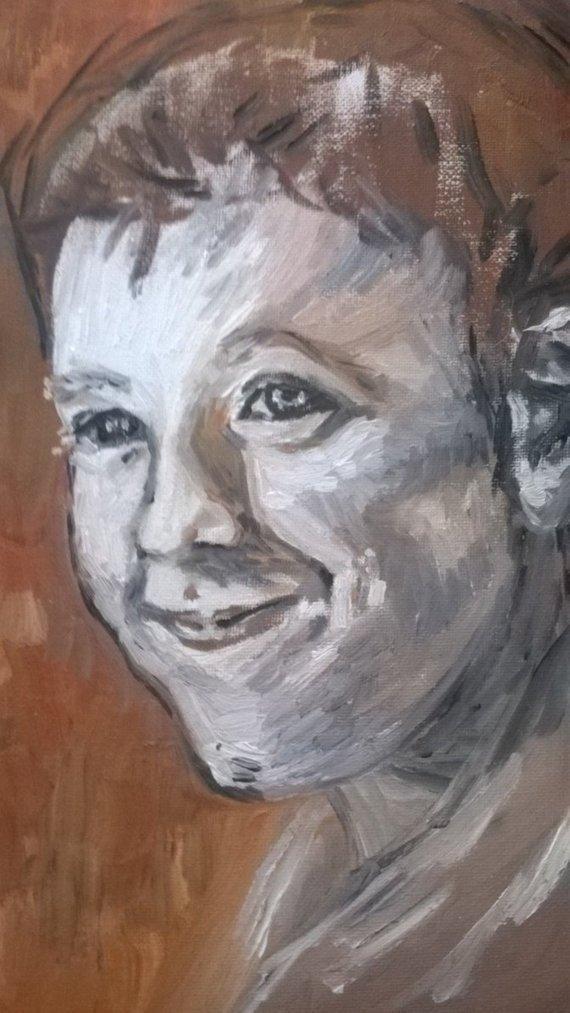 Personalized Oil Painting From Photos, handcraft art on Canvas-Show Case BNG100845-12