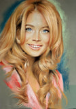 Personalized Oil Painting From Photos, handcraft art on Canvas-Show Case IHE101367-20