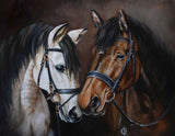Personalized Oil Painting From Photos, handcraft art on Canvas-Show Case CGB101894-48