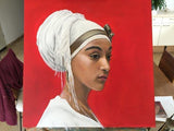 Personalized Oil Painting From Photos, handcraft art on Canvas-Show Case LIB101332-24