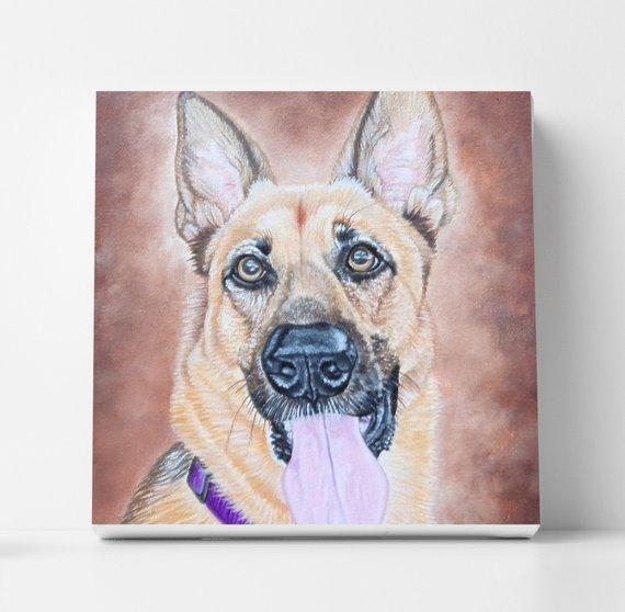 Personalized Oil Painting From Photos, handcraft art on Canvas-Show Case ROO101802-36