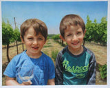 F&S Gift Store Hand-Painted from Photo Oil Painting Portrait