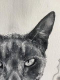F&S Gift Store Cat painting realistic Pet painting Oil Art portrait from photo Cat painting original Custom pet painting Realism art portrait Gift for wife