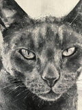 F&S Gift Store Cat painting realistic Pet painting Oil Art portrait from photo Cat painting original Custom pet painting Realism art portrait Gift for wife