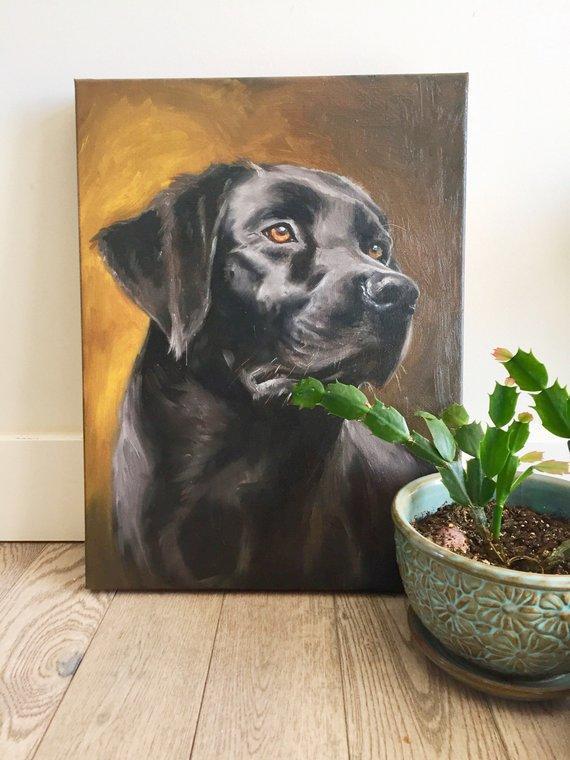 Personalized Oil Painting From Photos, handcraft art on Canvas-Show Case JSF101141-30