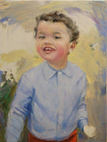Personalized Oil Painting From Photos, handcraft art on Canvas-Show Case HED100543-20