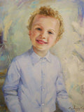 F&S Gift Store Photo to painting, Customized painting, Custom kid portrait, Customized portrait, Child portrait, Personalized gift, Anniversary gift