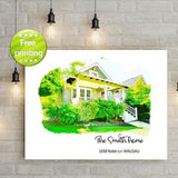 Personalized Oil Painting From Photos, handcraft art on Canvas-Show Case BLA100805-12