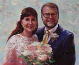 Personalized Oil Painting From Photos, handcraft art on Canvas-Show Case MNO102618-36