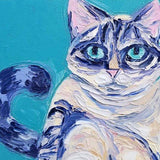 Personalized Oil Painting From Photos, handcraft art on Canvas-Show Case JMF101880-24