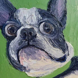 F&S Gift Store Holiday Pre-Order Sale! Awkward Pet Portrait Painting Commission- Custom Pet Portrait - Impressionist Style - Impasto - Oil Painting