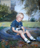 F&S Gift Store Custom child portrait, Commission art, Commission child, Oil painting, family painting, Custom portrait, Painting from photo