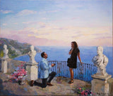 F&S Gift Store Painting from photo, Custom wedding portrait, Wedding gift, Anniversary present, Wedding painting from photo, Portrait commission