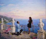 Personalized Oil Painting From Photos, handcraft art on Canvas-Show Case TNS102149-12