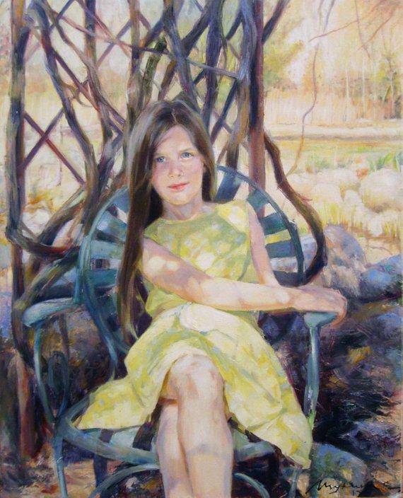 F&S Gift Store Custom painting, Customized portrait, Custom child portrait, Oil painting portrait, Child portrait, Custom family painting, Child painting