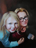 F&S Gift Store Child portrait, Child painting, Custom family portrait, Oil painting on canvas portrait, Commission oil on canvas, Family portrait,
